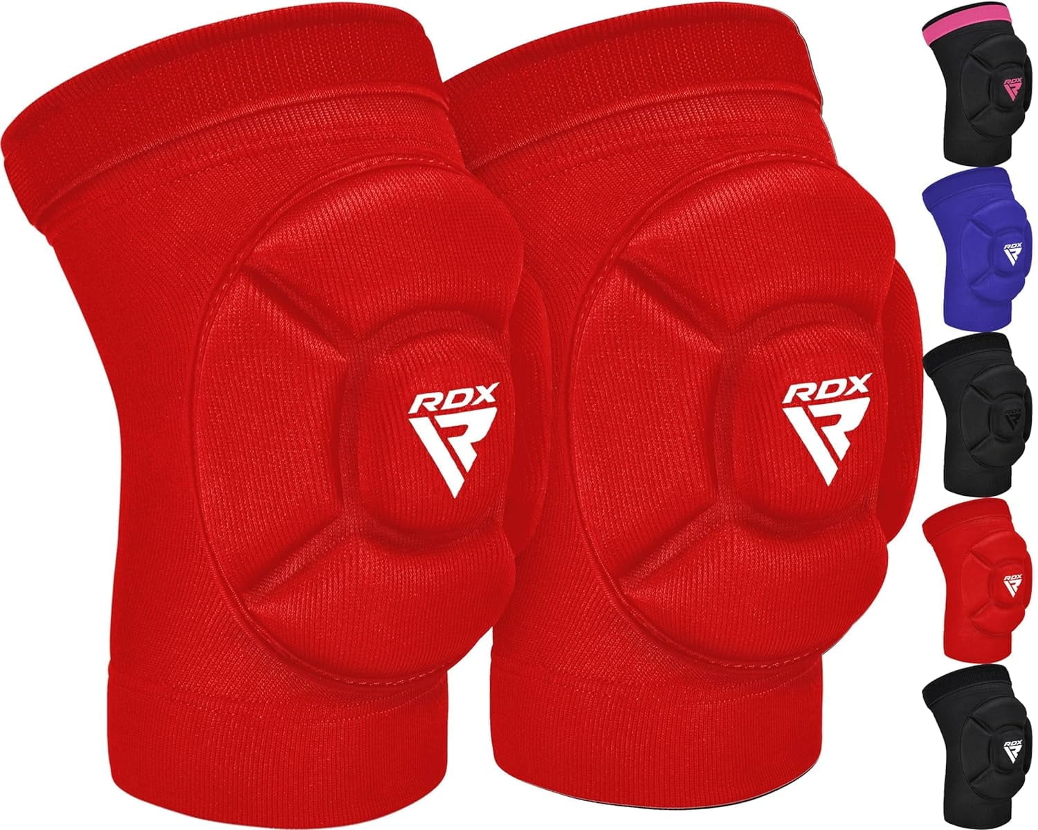 RDX Knee Pads for Work, OEKO TEX CERTIFIED, Anti-Slip Protective Thick Foam Padded Brace, Collision Avoidance Sleeves Pair, MMA Muay Thai Grappling Volleyball Football Wrestling Gardening, Men Women