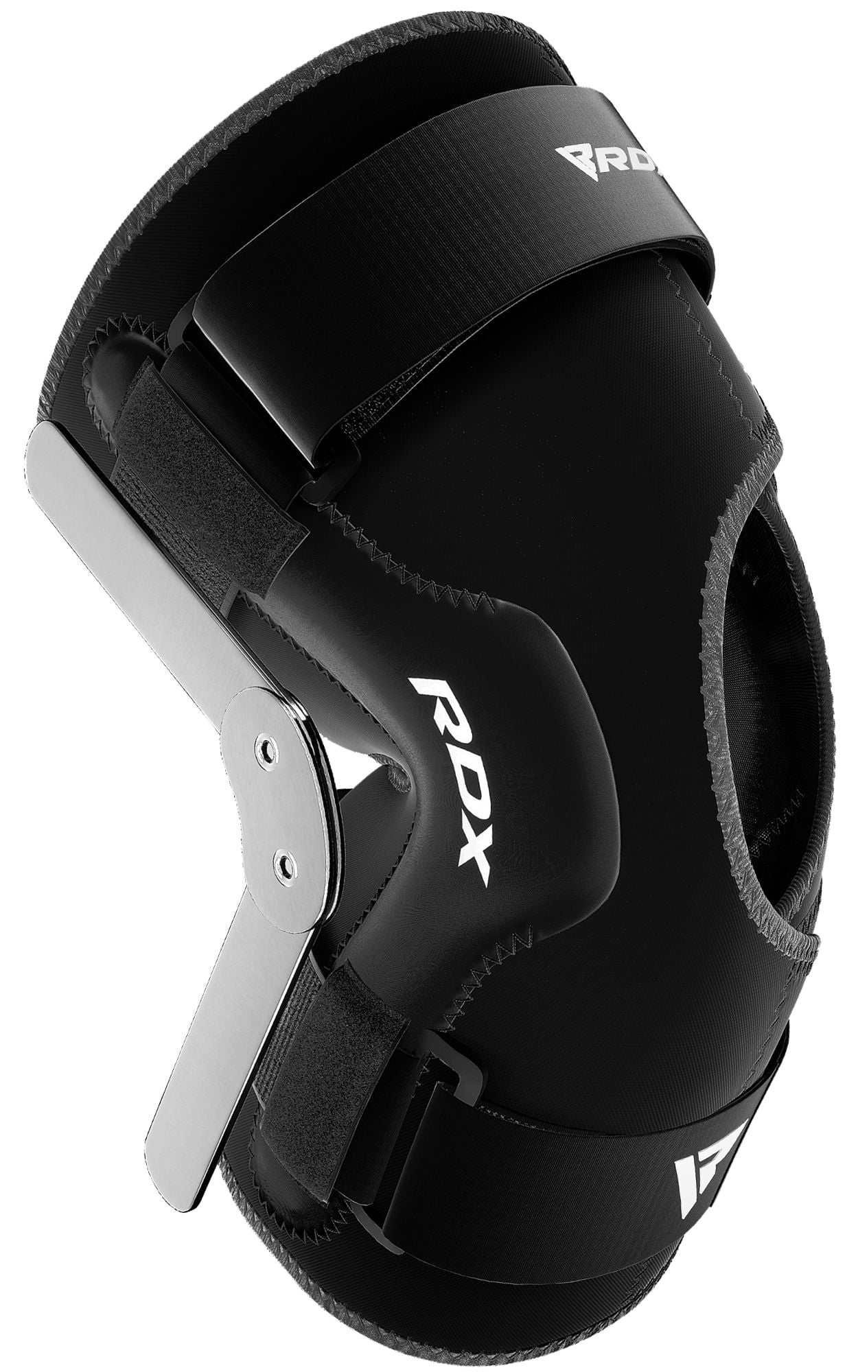 RDX Knee Support Brace, Open Patella Neoprene Elasticated. Black, L Sold as Single Item