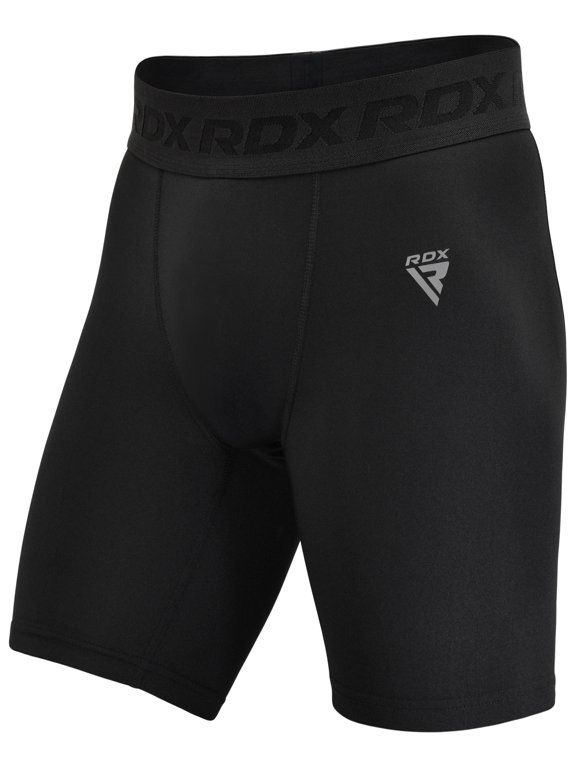 MMA Compression Shorts, Lightweight Trunks for Kick boxing Training Cage Fighting Muay Thai BJJ Grappling and Combat Sports, Base Layer Short for Fitness Running Exercise Bodybuilding Workout
