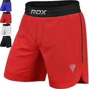 RDX MMA Shorts for Training and Kick Boxing, Trunks for Bodybuilding, Cage Fighting, Muay Thai,BJJ Grappling and Combat Sports, Workout Clothing with Inner Pocket and Drawstring for Martial Arts, Gym