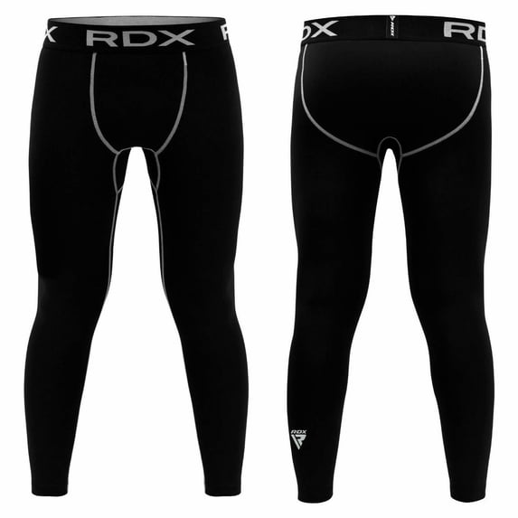 RDX Men's Compression Base Layer Pants Running Gym Exercise Jogging Sport