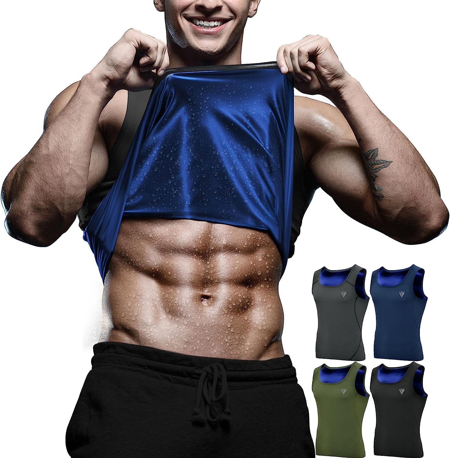 sauna sweat body shaper weight loss vest