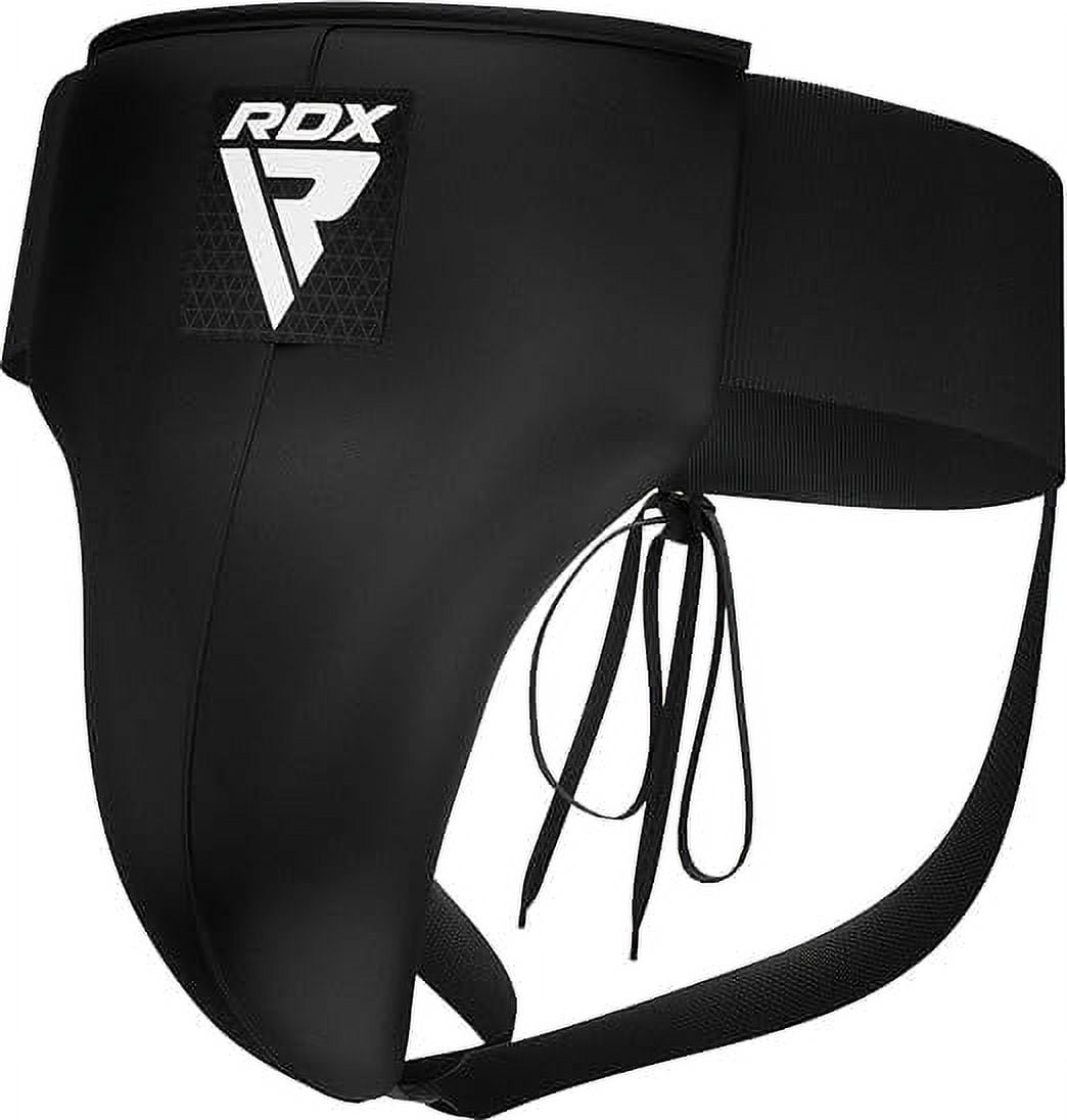 RDX R1 Abdominal Groin Guard, Muay Thai, Kickboxing, Maya Hide Leather MMA Training Groin