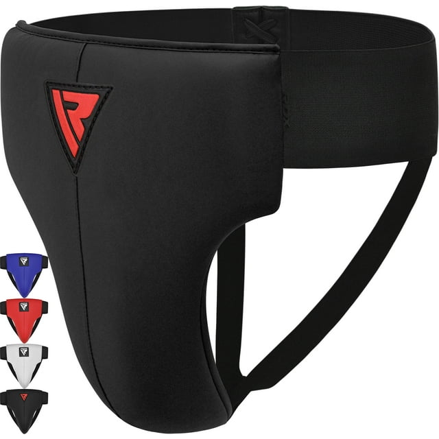 RDX R1 Abdominal Groin Guard, Muay Thai, Kickboxing, Maya Hide Leather