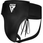 RDX R1 Groin Guard Protection for Boxing, Muay Thai, Kickboxing and MMA Training - BLACK - LARGE