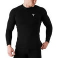 thumbnail image 1 of RDX Rash Guard BJJ, Compression Base Layer Top Quick Cool Dry Wetsuit Swimming Vest Men, Surfing MMA Running Cycling Training, 1 of 6