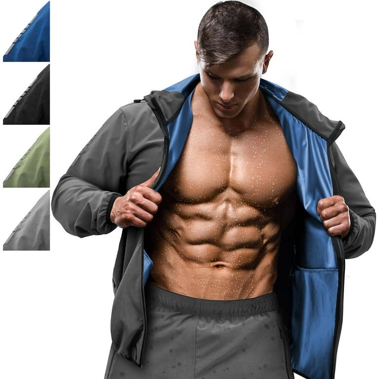 RDX Sauna Suit With Hood, Full Body Heat Weight Loss Suit, Anti