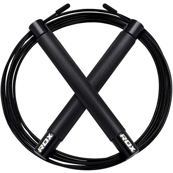 RDX Skipping Rope Adjustable Steel Gym Jump Speed Lose Weight Gymnastics Fitness MMA Boxing Jumping Metal Cable Training Workout Exercise
