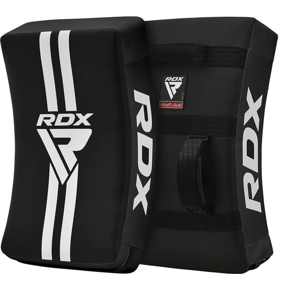 RDX T1 Padded Kick Shield Striking Pad for Muay Thai, MMA - Single Pad - BLACK