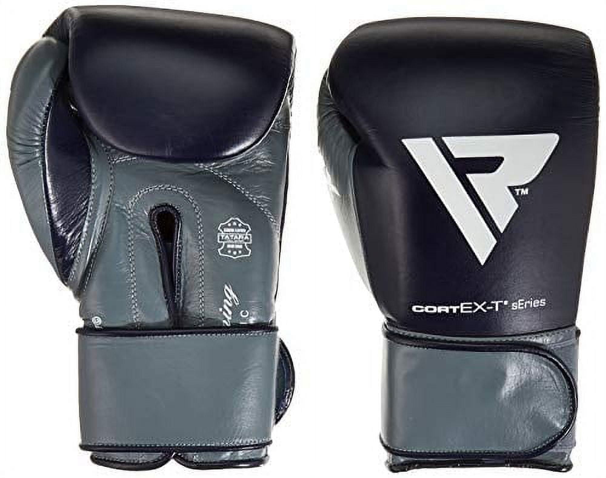 RDX Unisex's Boxing Pro with STP Gloves, Blue, 12 oz