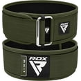 thumbnail image 1 of RDX Weight Lifting Belt - AUTO LOCK 4” Premium Adjustable Gym Belt for Olympic Cross Training - Support for Men Women Functional Fitness Workout - WOD Powerlifting Bodybuilding Weightlifting Deadlift, 1 of 7