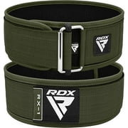 RDX Weight Lifting Belt - AUTO LOCK 4  Premium Adjustable Gym Belt for Olympic Cross Training - Support for Men Women Functional Fitness Workout - WOD Powerlifting Bodybuilding Weightlifting Deadlift
