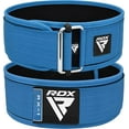 thumbnail image 1 of RDX Weight Lifting Belt - AUTO LOCK 4” Premium Adjustable Gym Belt for Olympic Cross Training - Support for Men Women Functional Fitness Workout - WOD Powerlifting Bodybuilding Weightlifting Deadlift, 1 of 7