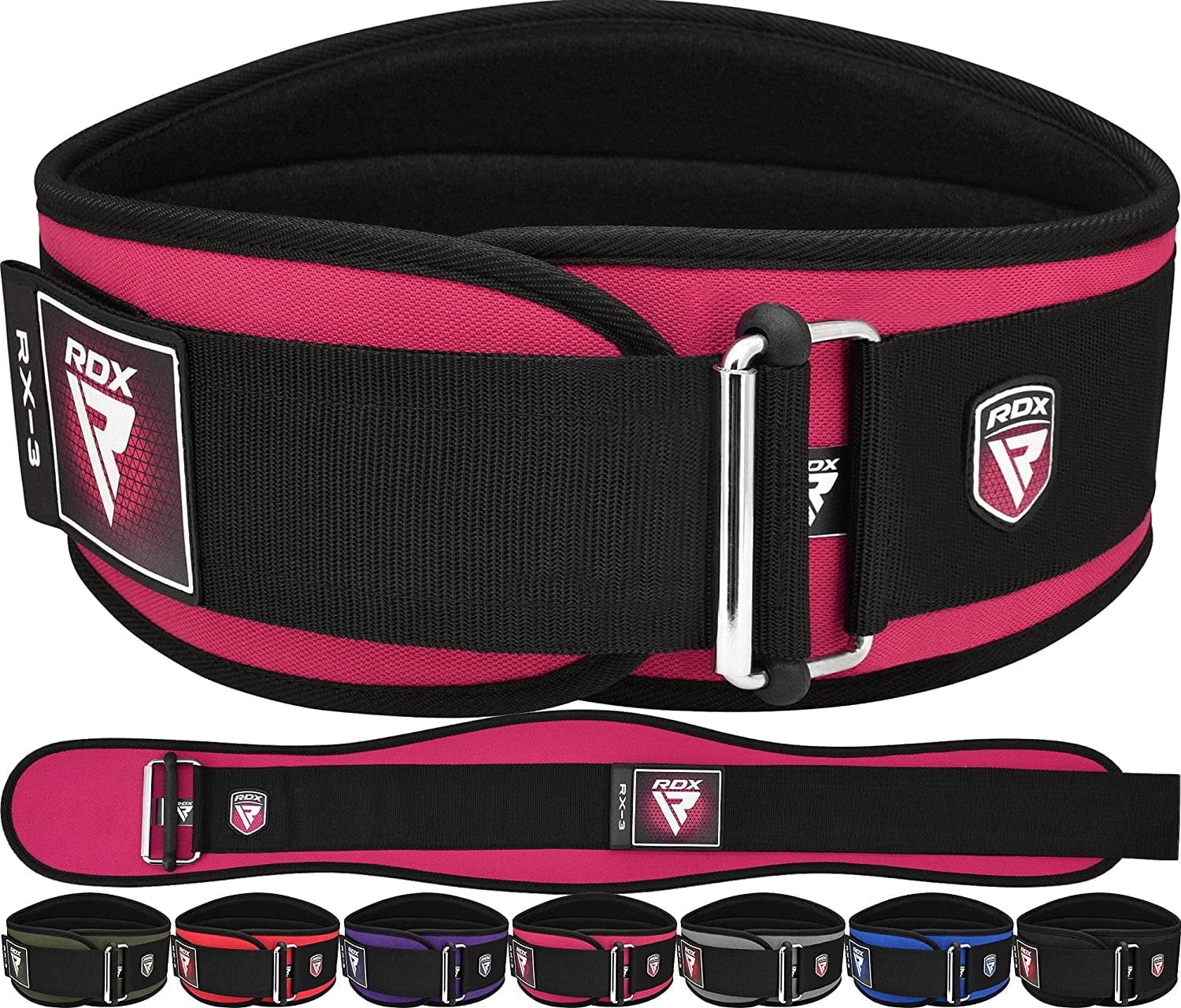 Multipurpose Nylon Gym Belt For Back Support - Ideal For Powerlifting, U2013 Bullar Fitness