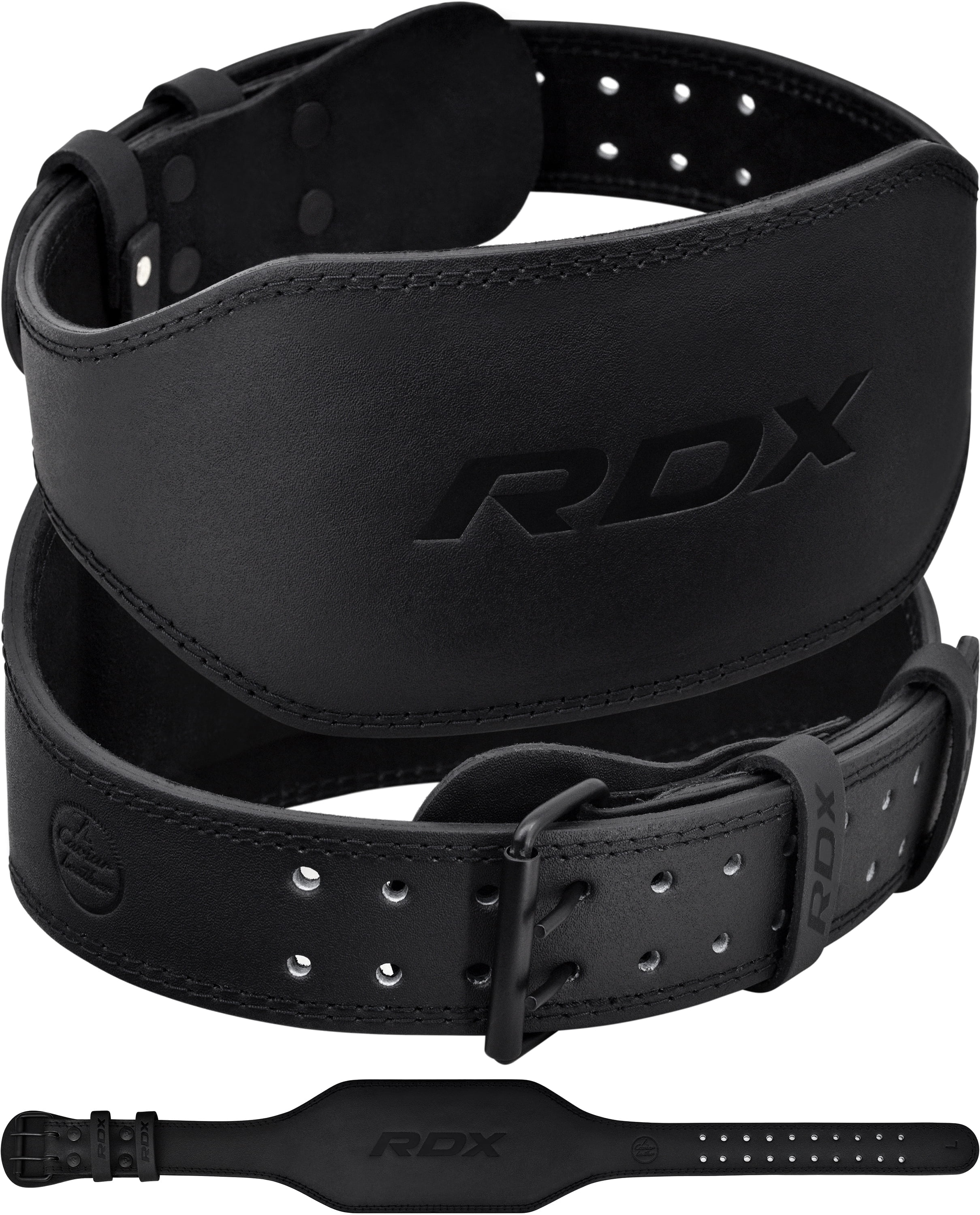 フロッピー Leather Gym Belt For Back Support Quick Locking Weightlifting Belt