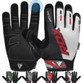 thumbnail image 1 of RDX Weight Lifting Full Finger Gym Gloves Breathable Gel Padded Touch Screen Glove, Anti Slip Grip, 1 of 8