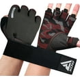 thumbnail image 1 of RDX Weight Lifting Gloves Fitness Bodybuilding Training Cycling Gym Equipment Red XL, 1 of 9