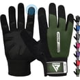 thumbnail image 1 of RDX Weight Lifting Gloves Gym Workout, Full Finger Touch Screen, Breathable Anti Slip Padded Palm Protection, Fitness Strength Training Powerlifting HIIT WOD Exercise, Men Women Home Gym Cycling, 1 of 6