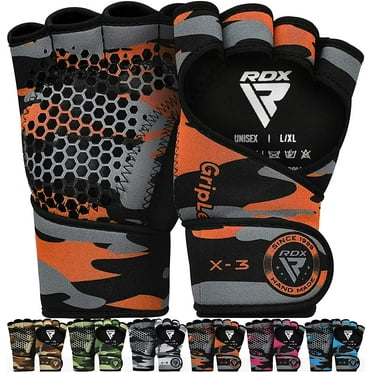 RDX Weight Lifting Gym Grips, Anti Slip Long Straps Gymnastics Gripper Gloves for Strength Training Pull-Ups Chin Ups Calisthenics Bodybuilding Powerlifting Workout, Home Exercise Fitness Equipment