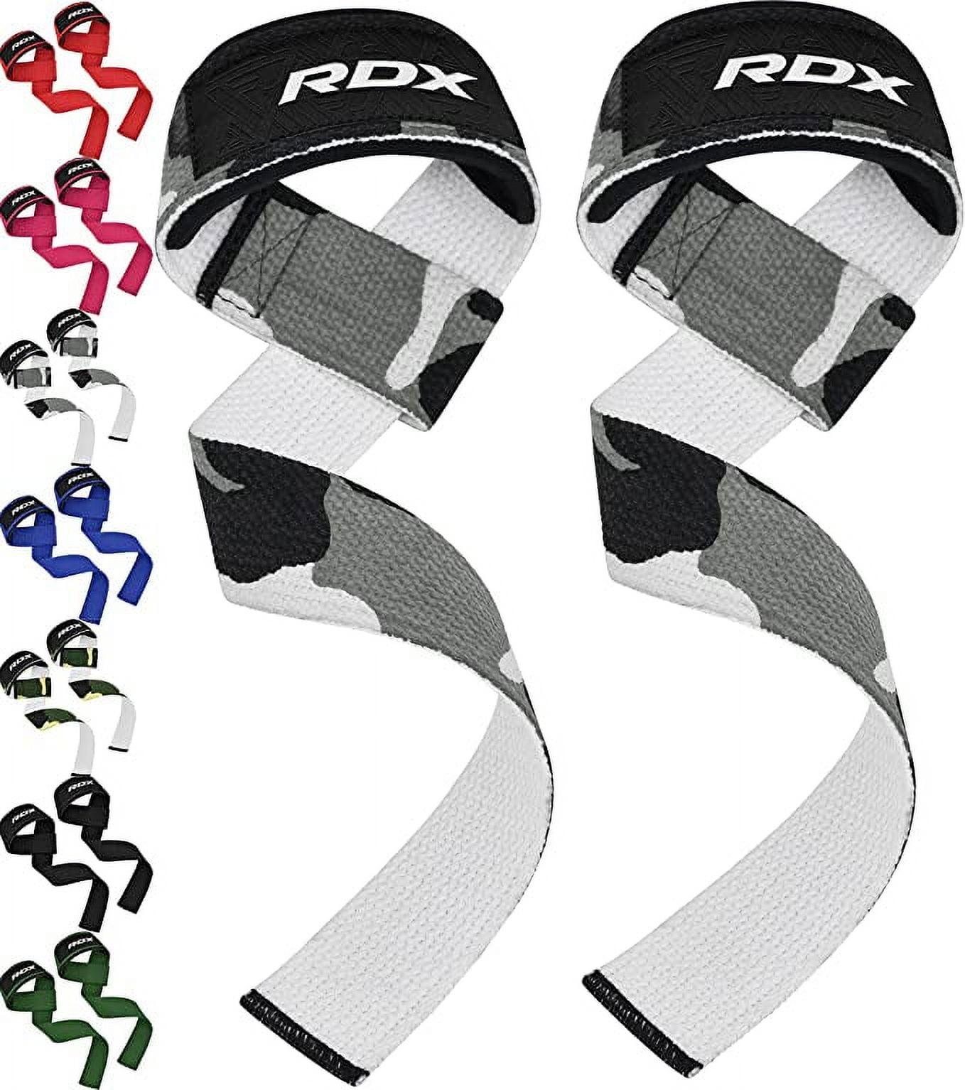 RDX Weight Lifting Straps Deadlifting Powerlifting, 5MM Neoprene Wrist