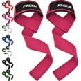thumbnail image 1 of RDX Weight Lifting Straps Deadlifting Powerlifting, 5MM Neoprene Wrist Support, Anti Slip 60CM Hand Bar Grip, Heavy Duty Bodybuilding Weightlifting Workout, 1 of 10