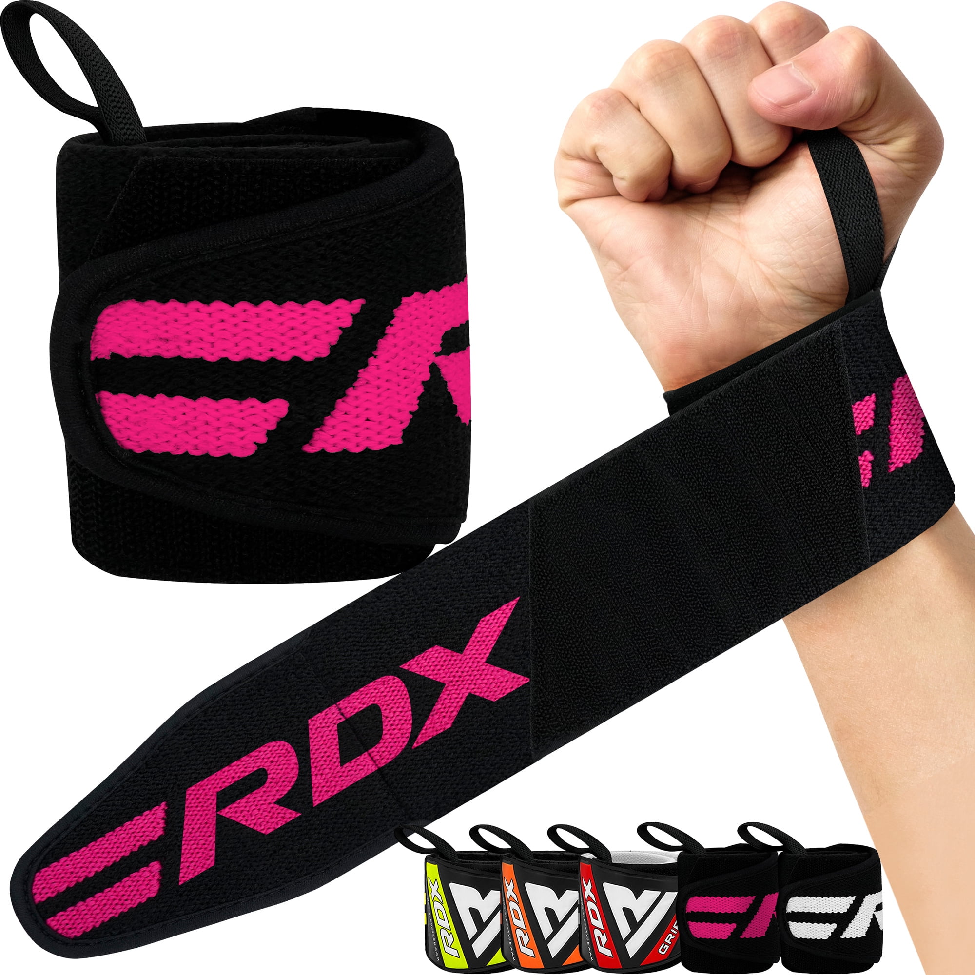 RDX W11 Wrist Wraps with Closure Strap