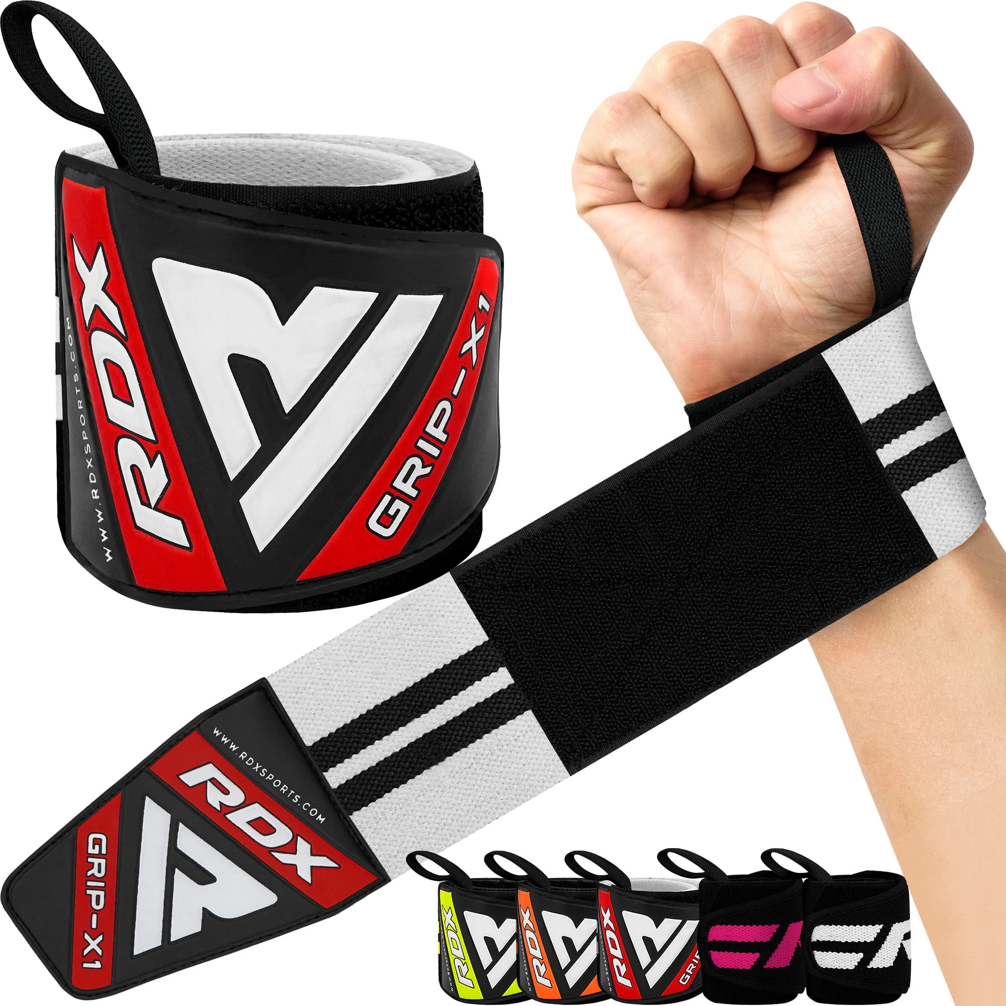 Lifting Straps by RDX, Weight Lifting, Wrist Wraps, Gym Wraps Training  Workout