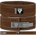 thumbnail image 1 of RDX Weight Power Lifting Leather Lever Pro Belt Gym Training Powerlifting 4", 1 of 10