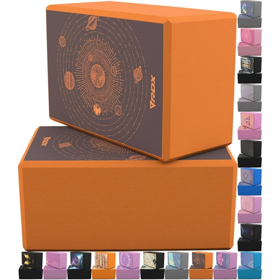 RDX Yoga Block, Non-Slip High-Density Eva Foam, Easy Grip Surface for Stability Strength Training D13 (23x15x9.8CM)