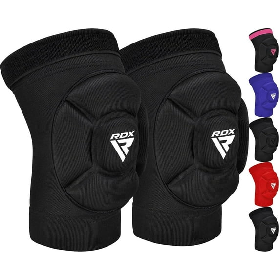 RDX knee pads for MMA kickboxing and Muay Thai training, foam padded Support Guard