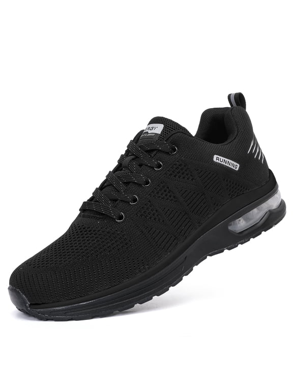 Running Shoes Mens Tennis Shoes Air Cushion Walking Sneakers for Gym Workout Lightweight Breathable No Slip