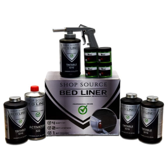 RE 521, Tintable Bed Liner Kit with Spraygun