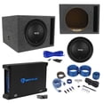 thumbnail image 1 of RE Audio SEX12D4 V2 SEXV2 12" 750W Subwoofer+Vented Box+Mono Amplifier+Amp Kit, 1 of 11
