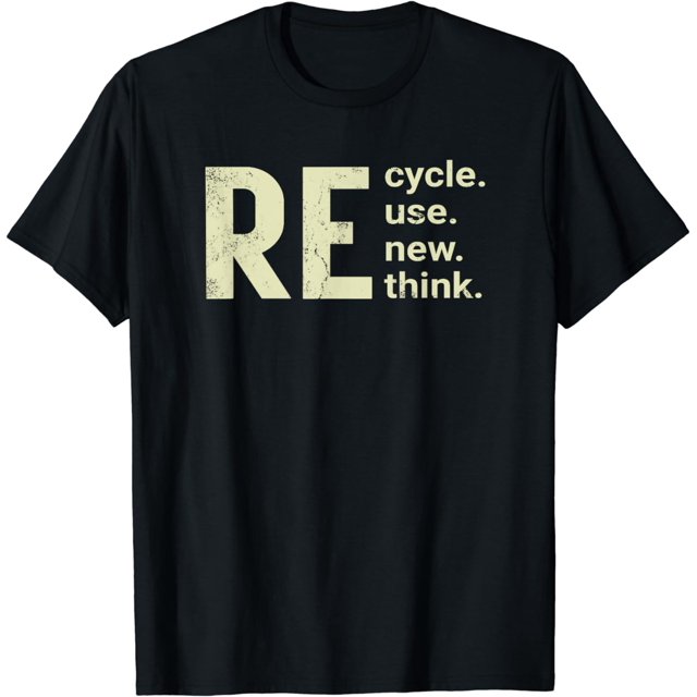 RE Cycle Use New Think TShirt
