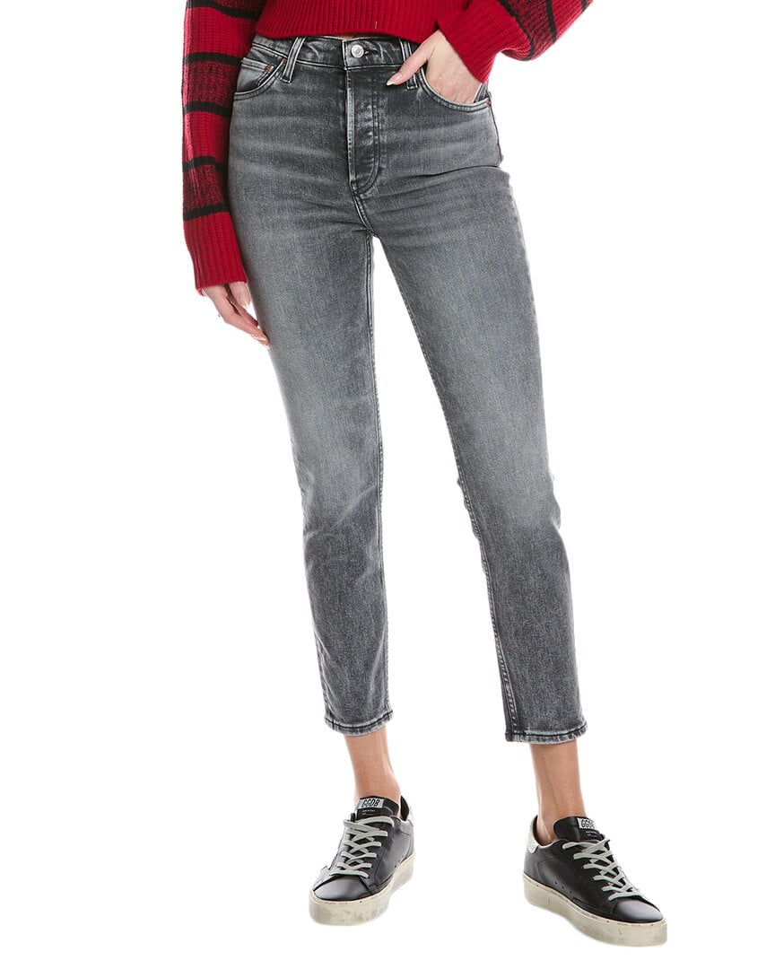 Re Done 90s High Rise Ankle Crop Jeans