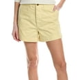 thumbnail image 1 of RE/DONE womens  90's Trouser Washed Buttercream Short, 32, 1 of 4