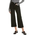 thumbnail image 1 of RE/DONE womens  High-Rise Black Wide Leg Crop Jean, 32, Black, 1 of 3