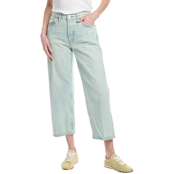 RE/DONE womens Ranchwater Loose Crop Jean, 28, Blue