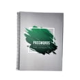 thumbnail image 1 of RE-FOCUS THE CREATIVE OFFICE, Large Password Keeper Book, Green, 1 of 8
