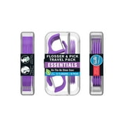Reach Flossers and Floss Picks Travel Pack, On-The-Go Case, 12 Mint Flossers, 10 Floss Picks