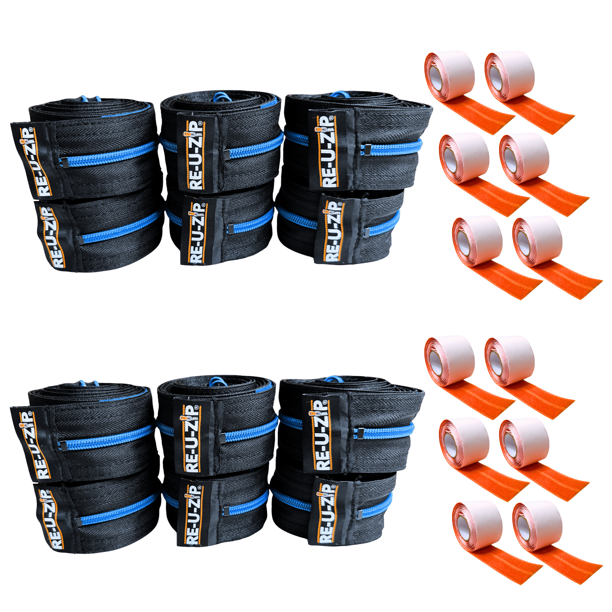 RE-U-ZIP® FAIL-SAFE™ REUSABLE DUST BARRIER ZIPPER | 12-PACK - Walmart.com