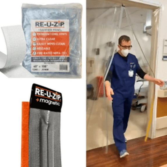 RE-U-ZIP® ULTRA-CLEAR MAGNETIC DOOR KIT