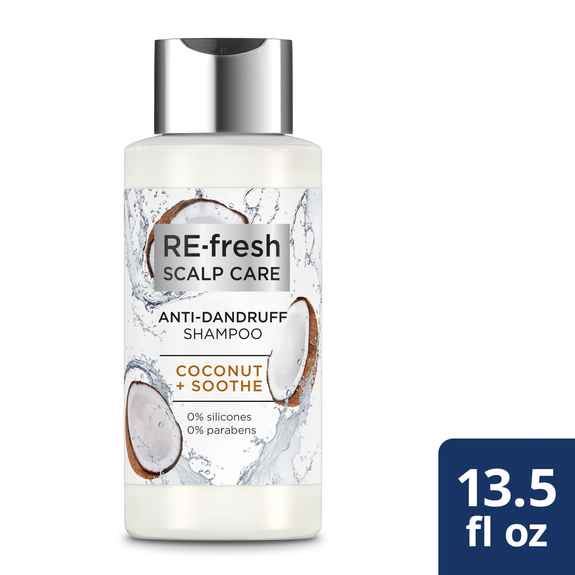 Lyn Agnes Gray Diagnose RE-fresh Scalp Care Dandruff Relief Shampoo with Coconut, 13.5 fl oz -  Walmart.com