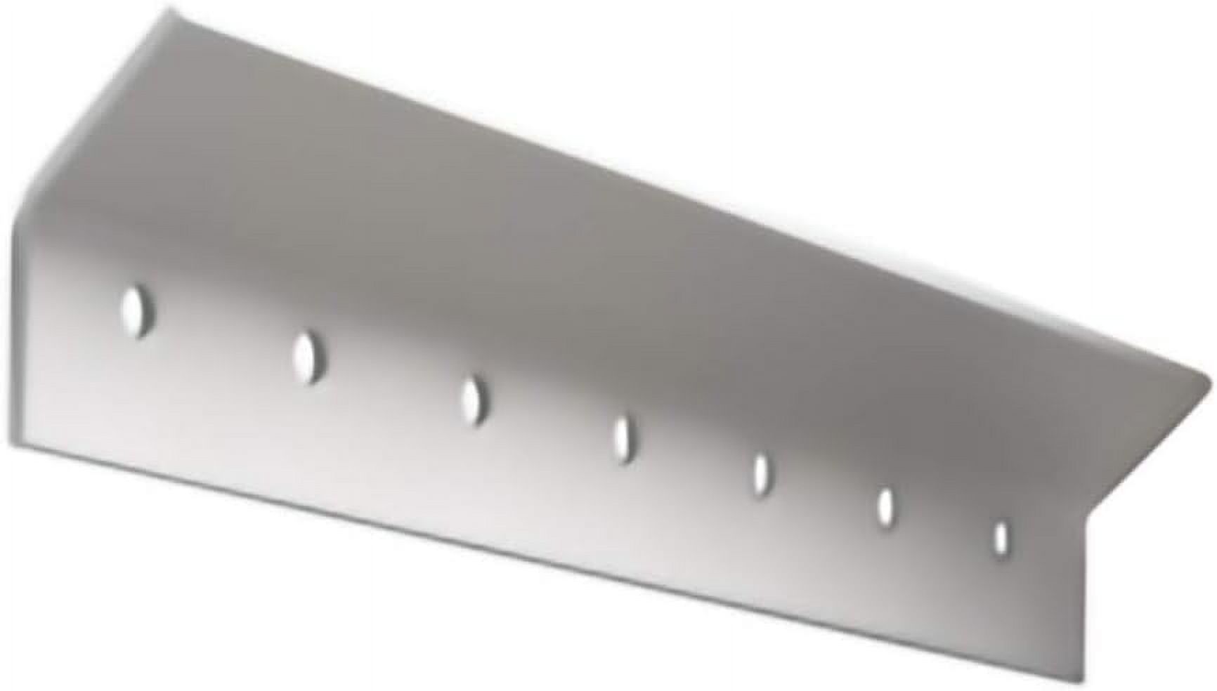 RE1048 48 Inch Vinyl Coated Steel Wall Mounted Closet Storage Rail For