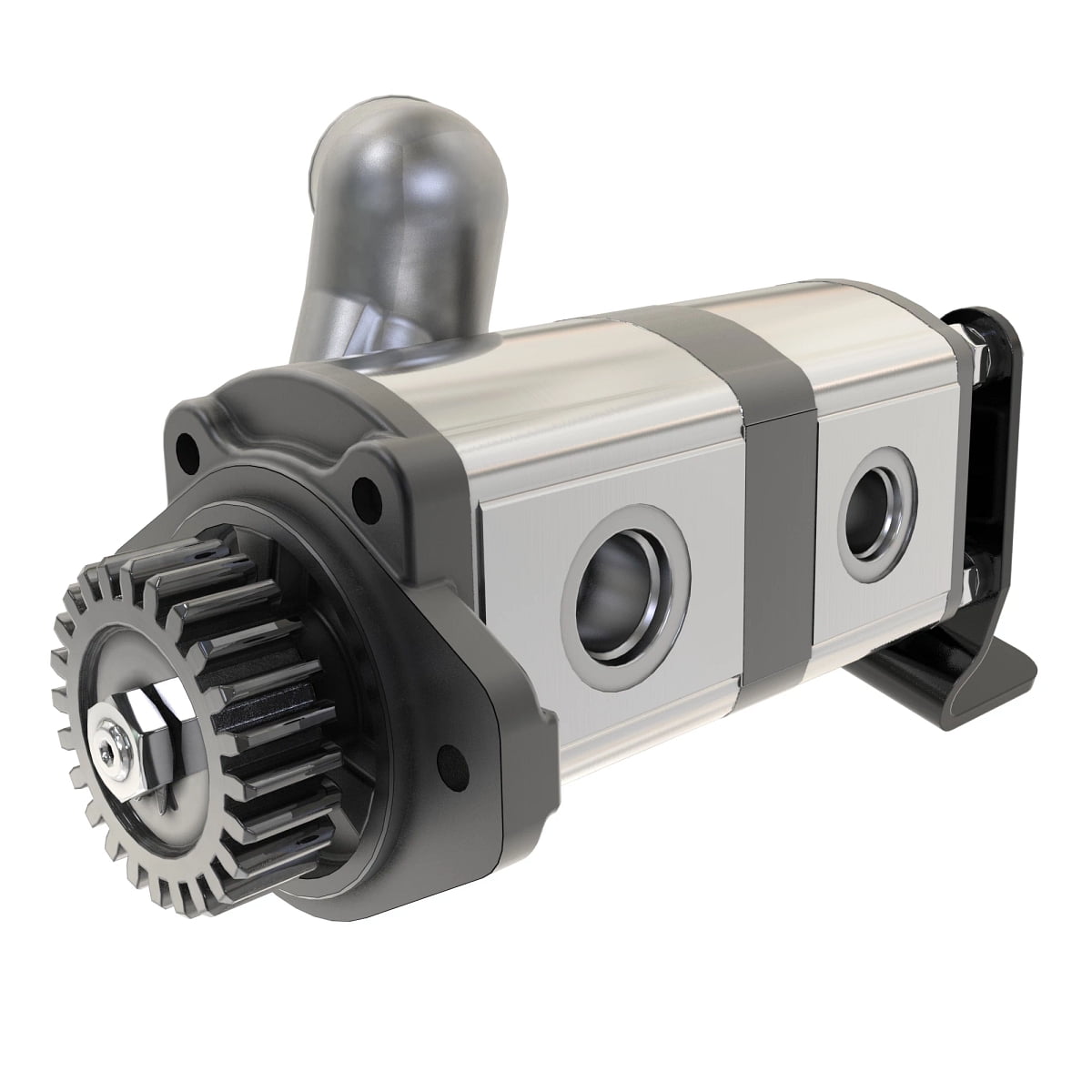RE223233 Hydraulic External Gear Pump Fits For John Deere Tractor ...