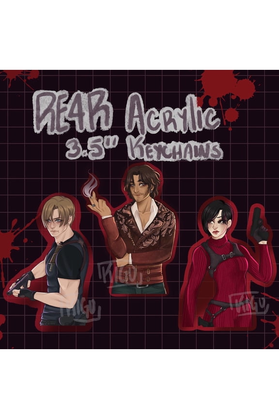RE4R Acrylic Keychain (1 keychain)