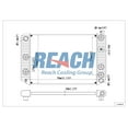 thumbnail image 1 of REACH 41-2487 Radiator for TOPKICK KODIACK 97-98, Automotive Radiator Replacement Part, 1 of 1