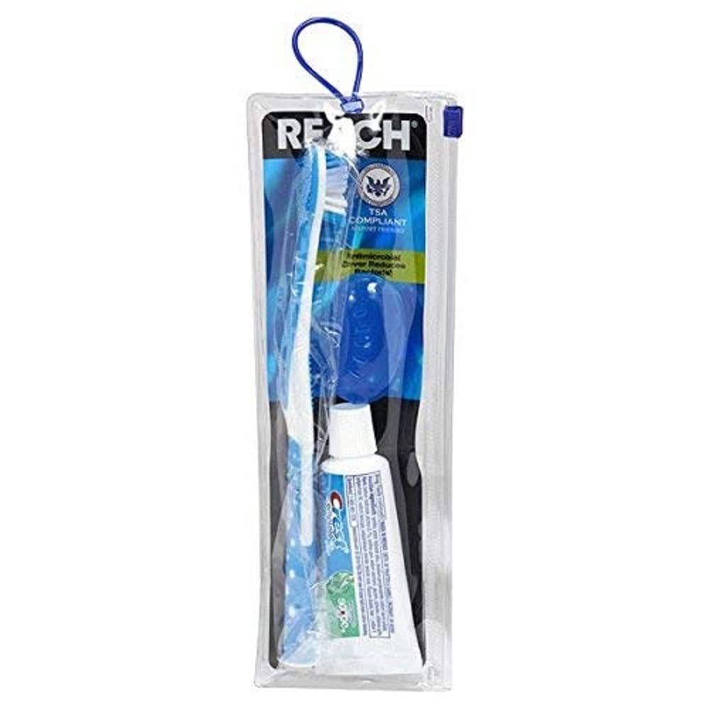 REACH Oral Care Travel Kit, 4 Piece
