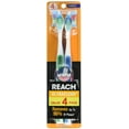 thumbnail image 1 of REACH Ultra Clean Soft Toothbrushes 4 ea (Pack of 6), 1 of 1