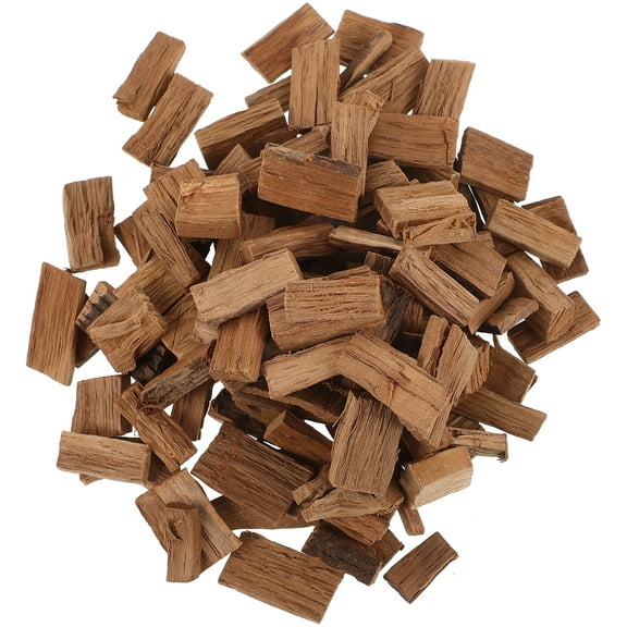 REACHISE 1 Pack Oak Chips for Aging Whiskey Wine Brewing Toasted Oaks Chips Wine Brewing Supply (Heavy degree)
